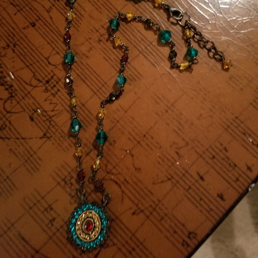 Necklace, Beaded with  Pendant
